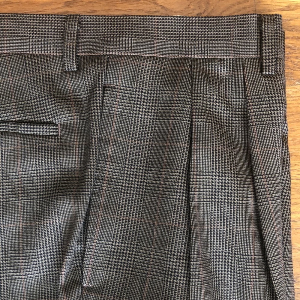 Lauren Ralph Lauren brown check dress pants - Green Label